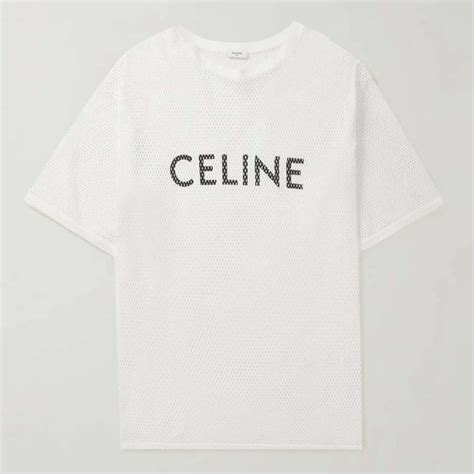 celine t shirt uk online|Celine oversized shirts.